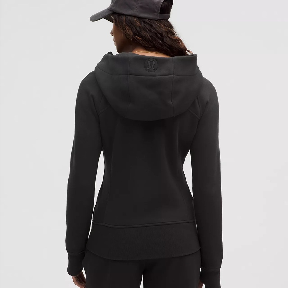 Lululemon Black Scuba Full-Zip Hoodie